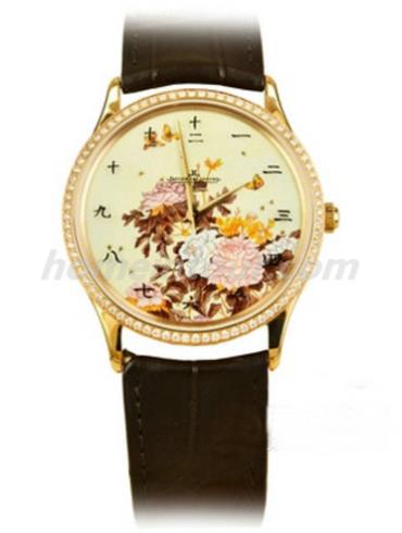 积家Q13424C1女表Master大师系列-黑色表带/表径38mm