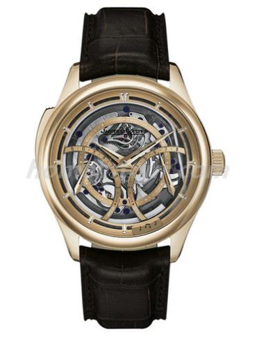 积家Q5012550男表Master大师系列-黑色表带/表径44mm