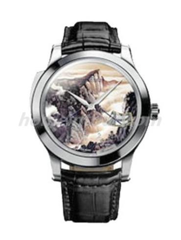 积家Q16465d1女表Master大师系列-黑色表带/表径44mm