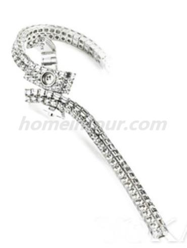 积家Q2873301女表Extraordinaires 高级珠宝腕表系列-银色表带/表径&#8211;