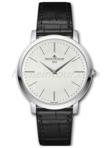 积家Q1296520男表Master大师系列-黑色表带/表径39mm