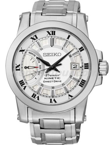 精工SRG007J1男表Premier系列-银色表带/表径41mm