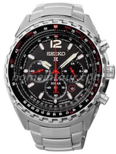 精工SSC261J1男表Prospex-银色表带/表径&#8211;