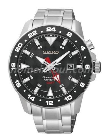 精工SUN015J1男表Sportura系列-银色表带/表径44.4mm