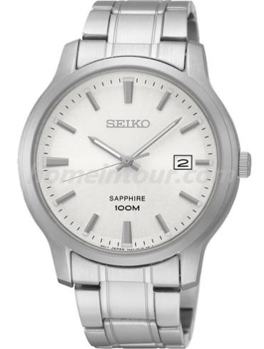 精工SNE297J1女表Spirit系列-银色表带/表径38.95mm