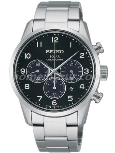 精工SBPY089G男表Spirit系列-银色表带/表径39mm