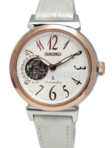 精工SSA894J1女表Lukia系列-白色表带/表径34mm