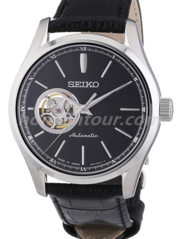 精工SSA083J2男表Presage系列-黑色表带/表径40mm