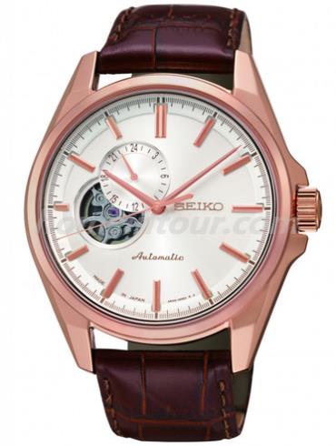 精工SSA162J1男表Presage系列-棕色表带/表径43mm