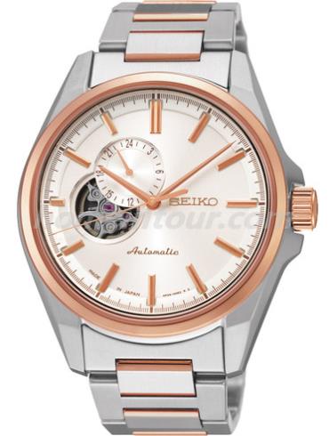 精工SSA160J1男表Presage系列-间金色表带/表径43mm