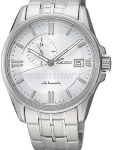 精工SSA127J1男表Presage系列-银色表带/表径38.1mm