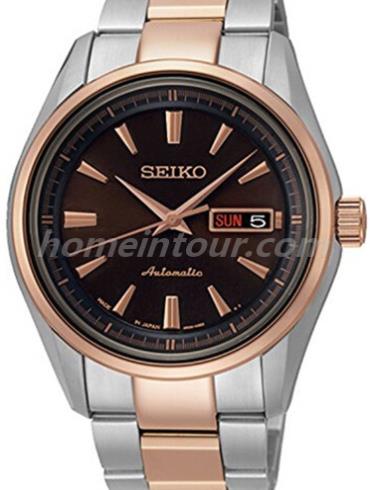 精工SRP536J1情侣表Presage系列-间金色表带/表径41mm