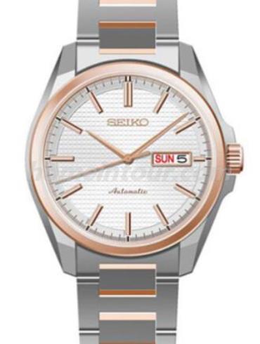 精工SRP468J1男表Presage系列-间金色表带/表径39mm