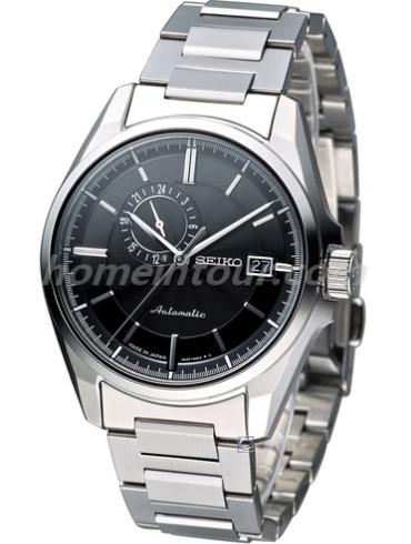 精工SSA195J1男表Presage系列-银色表带/表径40mm