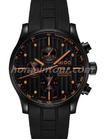 美度M005.614.37.051.01男表舵手系列-黑色表带/表径44mm