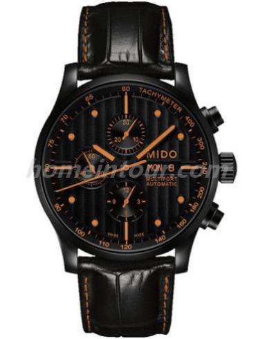 美度M005.614.36.051.22男表舵手系列-黑色表带/表径44mm