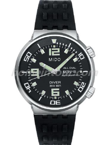 美度M8370.4.58.9男表完美系列-黑色表带/表径42mm