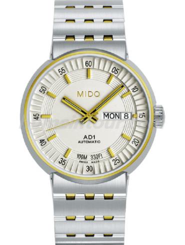 美度M8330.9.11.1男表完美系列-间金色表带/表径38mm