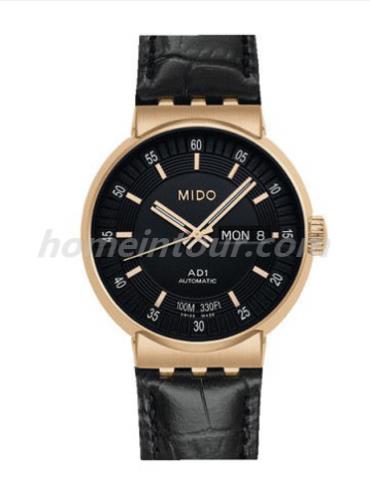 美度M8330.5.18.4男表完美系列-黑色表带/表径38mm