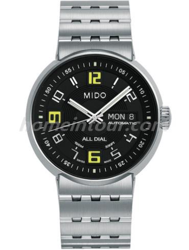 美度M8330.4.38.13男表完美系列-银色表带/表径38mm