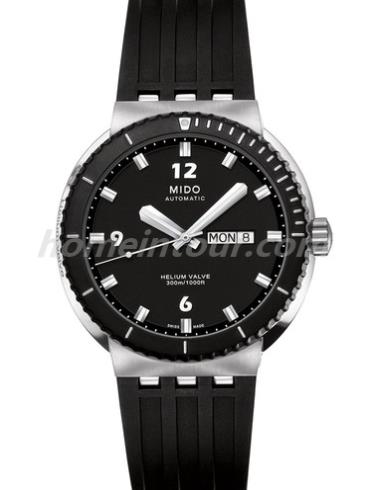 美度M006.630.17.057.22男表完美系列-黑色表带/表径44mm