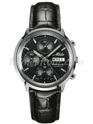 美度M8885.4.18.4男表-黑色表带/表径40mm