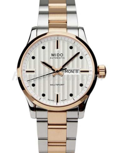 美度M005.830.22.031.02男表舵手系列-间金色表带/表径38mm