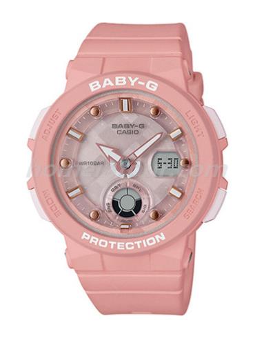 卡西欧BGA-250-4A女表BABY-G系列-表带/表径&#8211;
