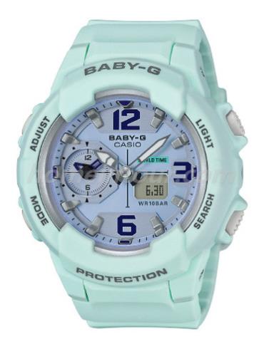 卡西欧BGA-230SC-3B女表BABY-G系列-表带/表径&#8211;