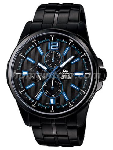 卡西欧EF-343BK-1AV男表EDIFICE系列-表带/表径&#8211;