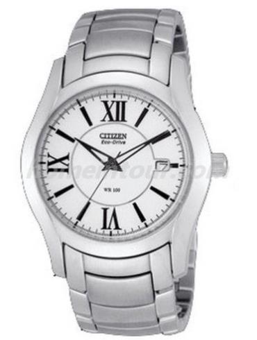 西铁城EW0620-61A女表光动能系列-银色表带/表径25mm