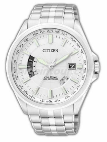 西铁城CB0011-51A男表光动能系列-银色表带/表径43.5mm