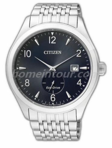 西铁城BV1100-55E男表光动能系列-银色表带/表径43mm