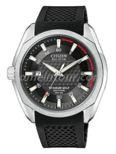 西铁城BM7120-01E男表光动能系列-黑色表带/表径43mm