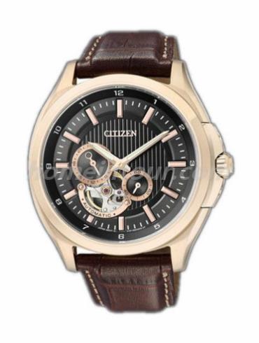 西铁城NP1003-06E男表机械系列-棕色表带/表径44mm