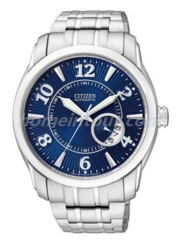 西铁城NJ0020-51M男表机械系列-银色表带/表径41mm