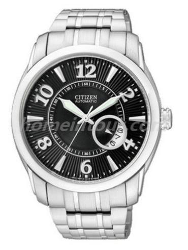 西铁城NJ0020-51F男表机械系列-银色表带/表径41mm