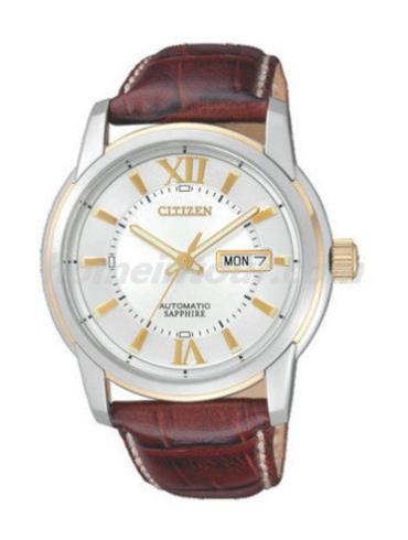 西铁城NH8331-02AB男表机械系列-红色表带/表径40mm