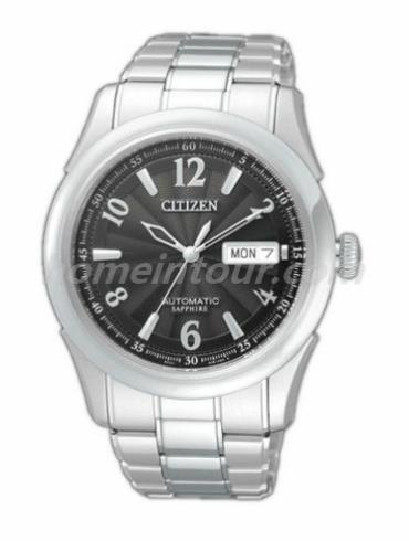 西铁城NH8310-53EB男表机械系列-银色表带/表径40mm