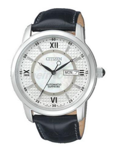 西铁城NH8306-00AB男表机械系列-黑色表带/表径40mm