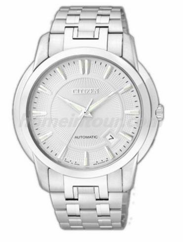 西铁城NB0020-55B男表机械系列-银色表带/表径42mm