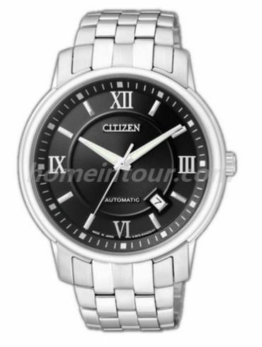 西铁城NB0010-59E男表机械系列-银色表带/表径41mm