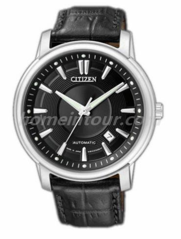 西铁城NB0000-01E男表机械系列-黑色表带/表径41mm