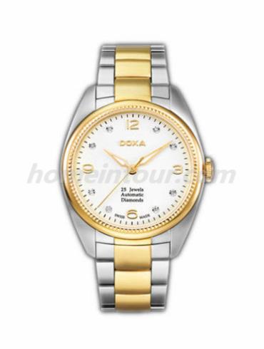 时度D118SWH男表复古系列-黑色表带/表径39mm