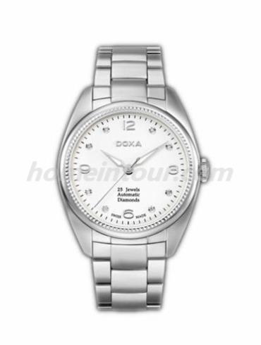 时度D118SWB男表复古系列-银色表带/表径39mm