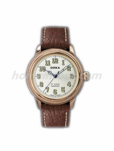 时度D116RSV男表复古系列-棕色表带/表径40mm