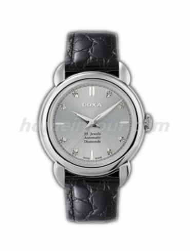 时度D115SSV男表复古系列-黑色表带/表径40mm