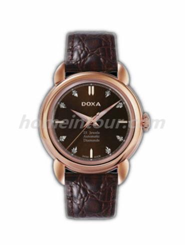 时度D115RBR男表复古系列-棕色表带/表径40mm