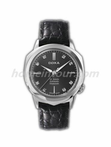 时度D114SBK男表复古系列-黑色表带/表径39mm