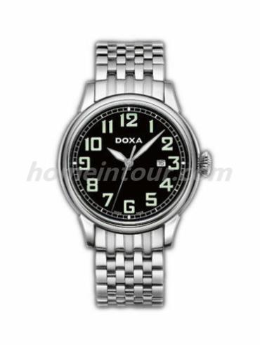 时度621.10.105.10男表复古系列-银色表带/表径45mm